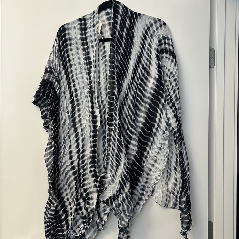 Michael Stars tie dye ruana